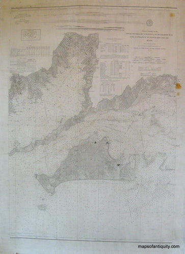 Reproduction-Antique-Map-Coast-Chart-112-Martha's-Vineyard-Vineyard-Sound-Buzzard's-Bay