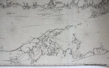 Load image into Gallery viewer, Eldridge&#39;s Chart of Long Island Sound, Newport to New York - Reproduction Map -
