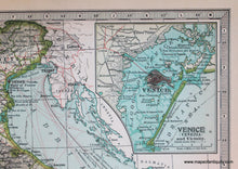 Load image into Gallery viewer, The Century Atlas Italy Map - Reproduction -
