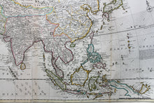 Load image into Gallery viewer, Herman Moll Map of Asia, Reproduction Map
