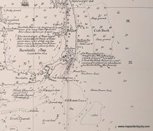 Load image into Gallery viewer, A Portion of a Map of New England, or the so-called Southack Map, Reproduction
