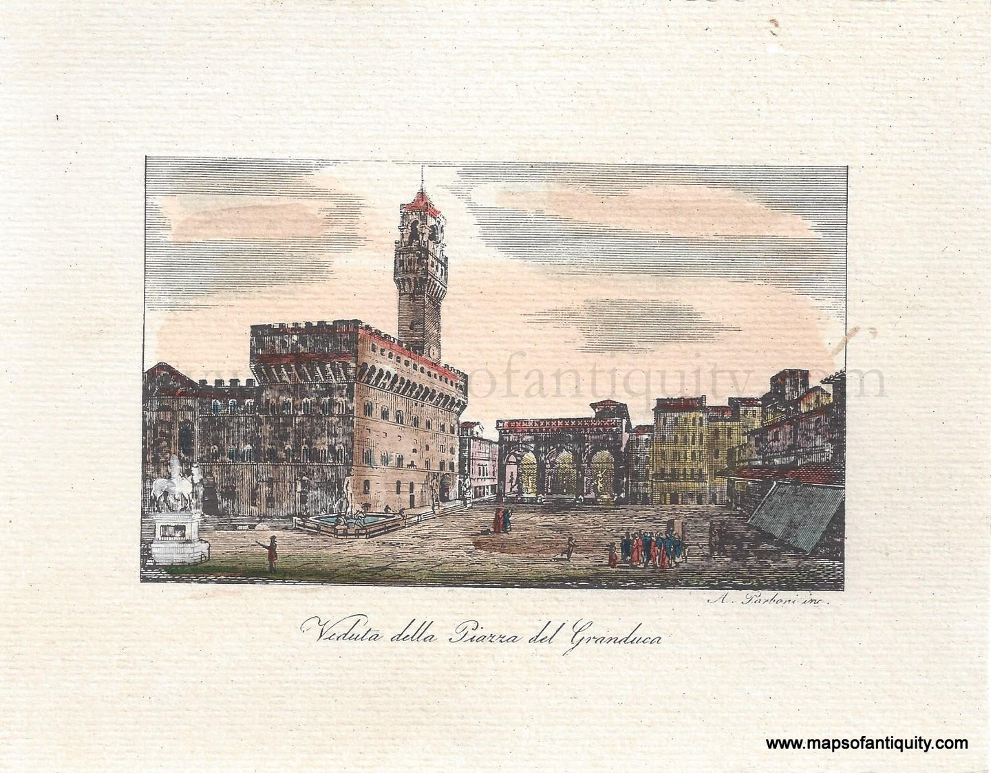 Firenze - Florence - Small Reproduction Print