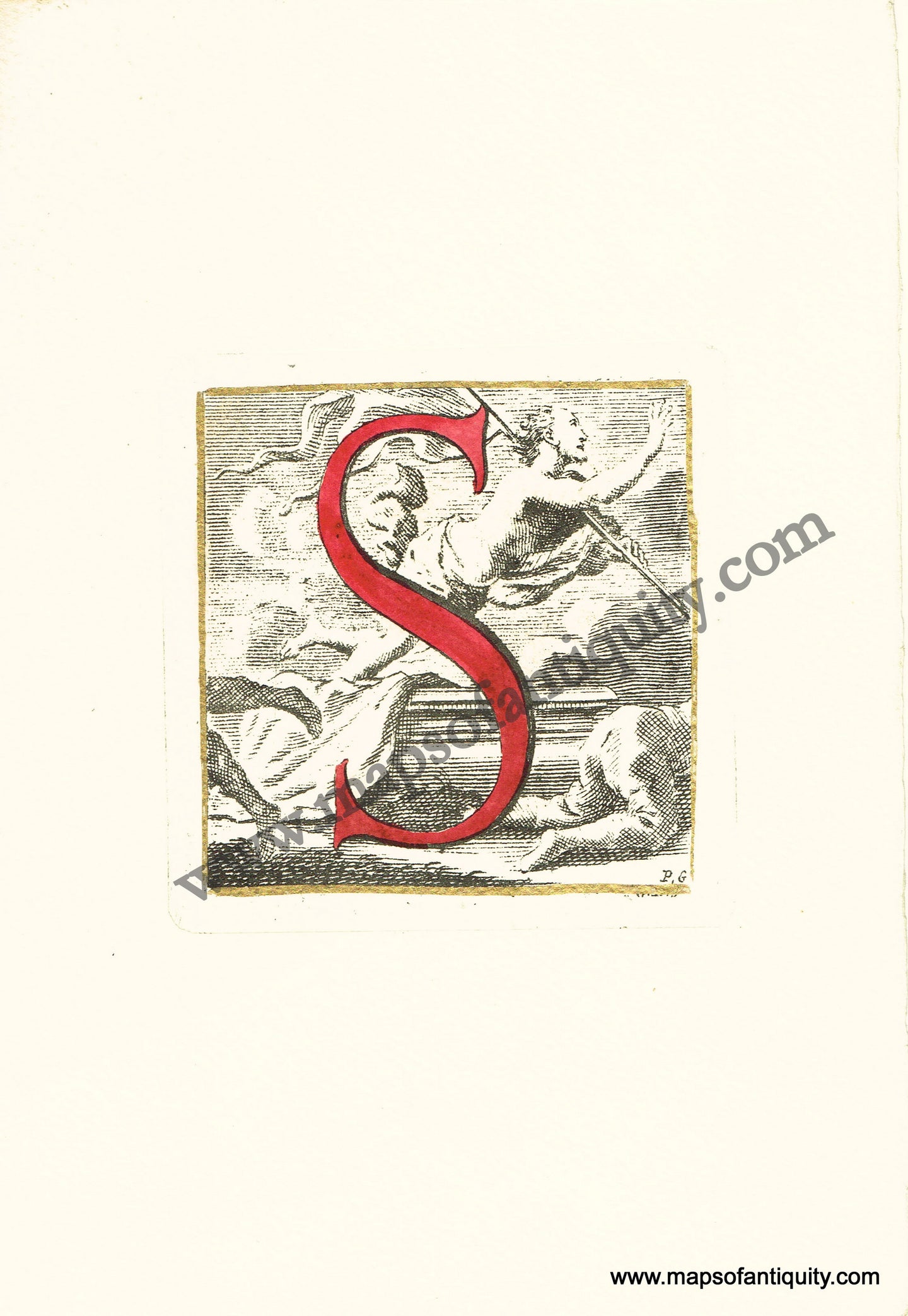 Reproduction-antique-print-letter-S-Initial-Italy