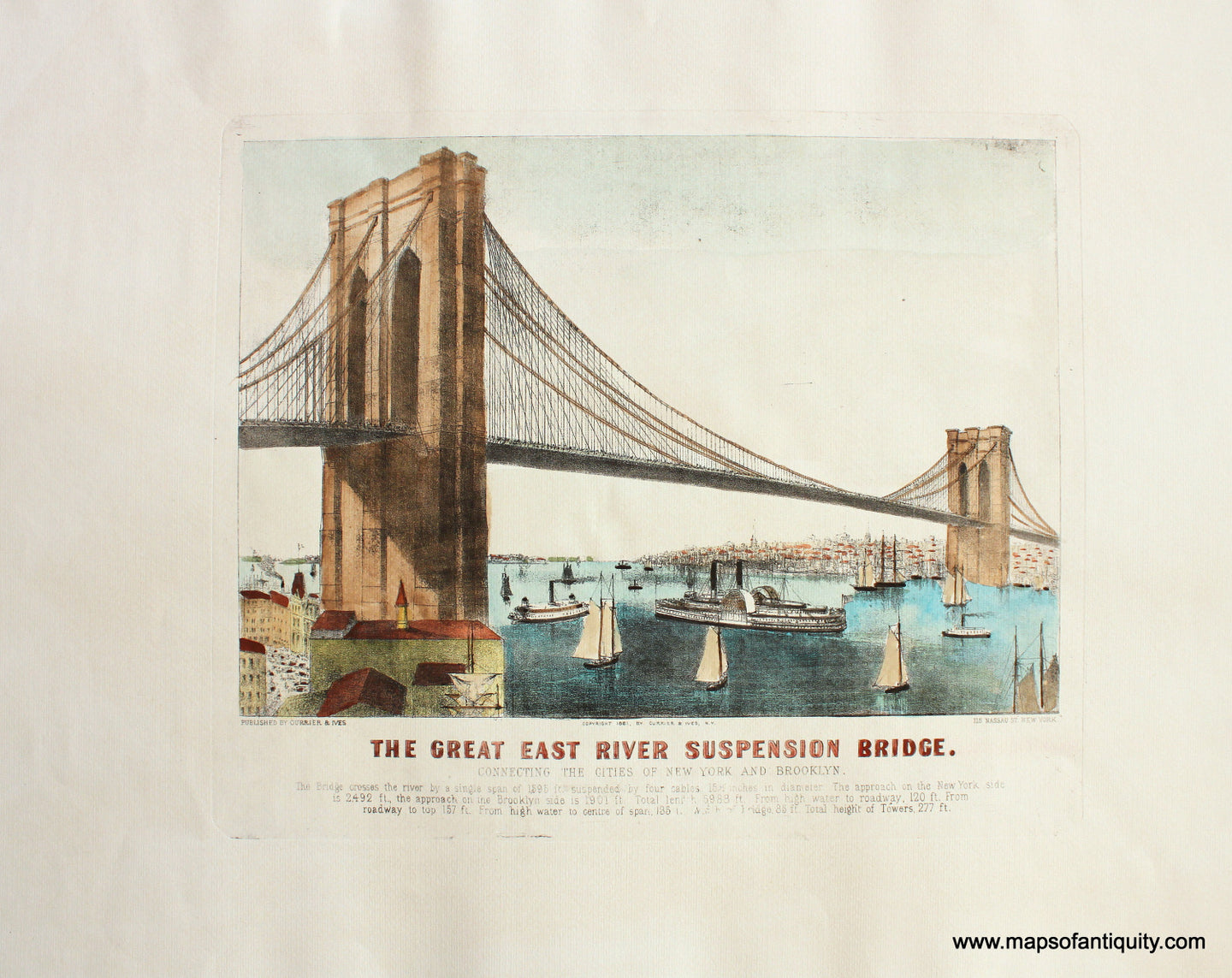 High-quality-Reproduction-The-Great-East-River-Suspension-Bridge---(Brooklyn-to-New-York-City)---Reproduction-Reproductions---Reproduction-Maps-Of-Antiquity
