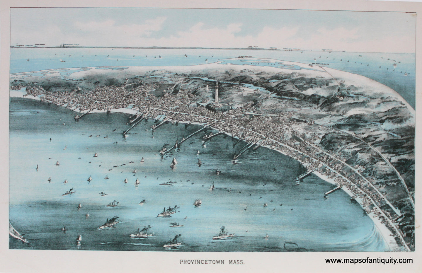 High-quality-Reproduction-Provincetown-Mass.-(Reproduction)-Cape-Cod-Towns-Reproductions---Reproduction-Maps-Of-Antiquity