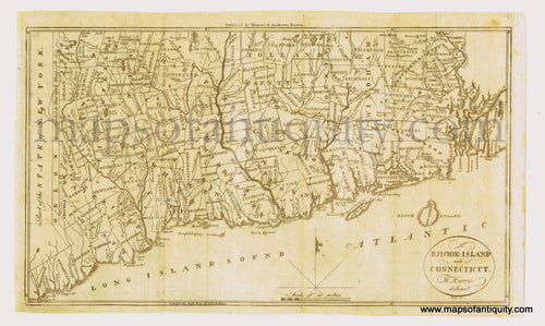 Reproduction-Rhode-Island-and-Connecticut---Reproduction-Reproductions---Reproduction-Maps-Of-Antiquity