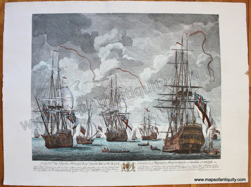 High-quality-Reproduction-British-ships-and-French-ships-taken-by-the-British-Navy-Reproduction-Reproduction-1800s-19th-century-Maps-of-Antiquity