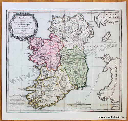 Reproduction-L'Irlande-Reproduction-Reproduction-1800s-19th-century-Maps-of-Antiquity