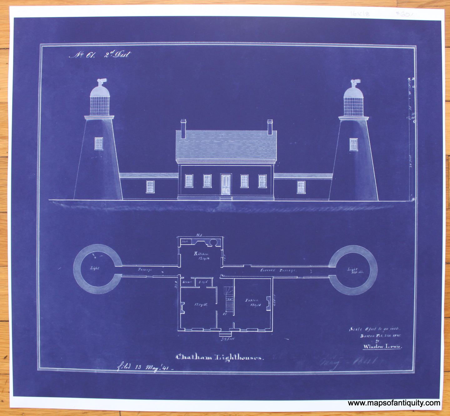 Reproduction-Chatham-Lighthouses-blueprint-reproduction-1800s-19th-century-Maps-of-Antiquity