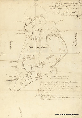 High-Quality-Giclee-Reproduction-A-Map-of-Yarmouth-in-the-County-of-Barnstable-taken-the-27th-of-May---1795---Maps-Of-Antiquity