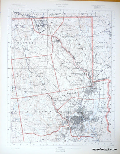 Topographical-Map-RI-Sheet-No.-1-antique-topo-map-United-States-Rhode-Island-1891-USGS-Maps-Of-Antiquity