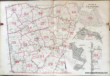 Load image into Gallery viewer, Antique-Hand-Colored-Map-Cranston-Farms-Section-plate-8-1917-Richards-Rhode-Island-1900s-20th-century-Maps-of-Antiquity
