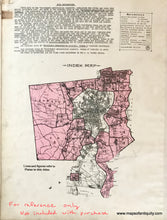 Load image into Gallery viewer, 1917 - East Providence, Fort Hill and Farms Sections, plate 11 - Antique Map
