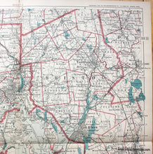 Load image into Gallery viewer, 1905 - Untitled- Rhode Island with Bristol County, MA - Antique Map
