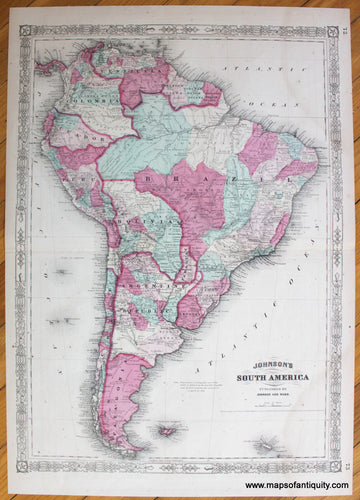 Antique-Map-South-America