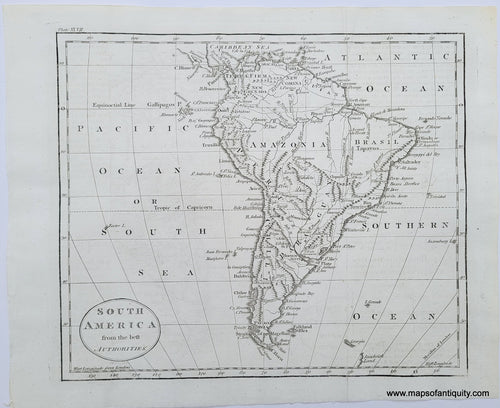 Genuine-Antique-Map-South-America-from-the-best-Authorities-1801-Guthrie-Maps-Of-Antiquity
