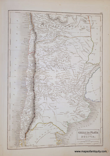 Genuine-Antique-Map-Chili-La-Plata-with-part-of-Bolivia-1841-Black-Maps-Of-Antiquity