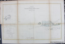 Load image into Gallery viewer, Antique-Nautical-Chart-Preliminary-Chart-of-Western-End-of-Florida-Reefs-including-Tortugas-Keys*********-United-States-South-1864-U.S.-Coast-Survey-Maps-Of-Antiquity
