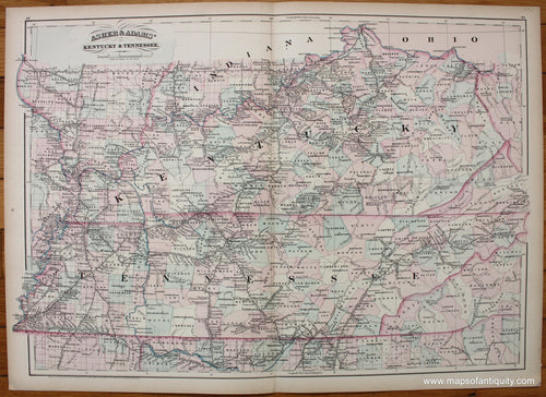 Antique-Map-Kentucky-and-Tennessee.