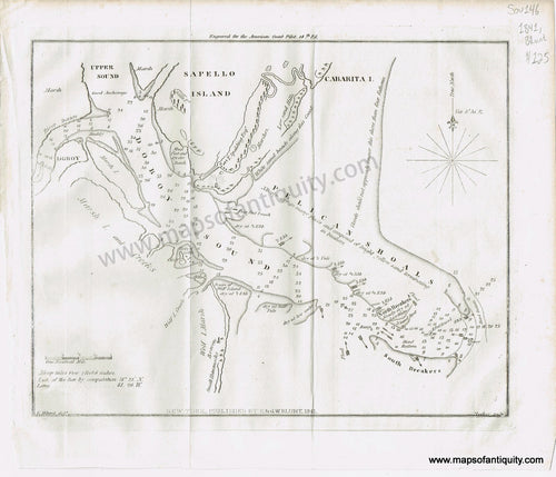 Antique-Map-Sapello-Island-Pelican-Shoals-Doboy-Sound