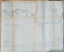 Load image into Gallery viewer, Antique-Coastal-Report-Chart-Eastern-Part-of-Mississippi-Sound-Alabama--United-States-South-1860-U.S.-Coast-Survey-Maps-Of-Antiquity
