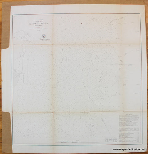 Antique-Uncolored-Report-Chart-Legare-Ancorage-Florida-Reefs-Antique-Nautical-Charts-and-Coast-Surveys-of-the-WorldÃƒâ€šÃ‚Â -Coastal-Report-Charts-1857-US-Coast-Survey-Maps-Of-Antiquity