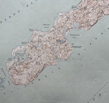 Load image into Gallery viewer, Genuine-Vintage-Map-Naushon-Island-Pasque-Island-Gosnold-Mass-Cape-Cod-Antique-Topographic-Map-1944-USGS-U-S-Geological-Survey-Maps-Of-Antiquity
