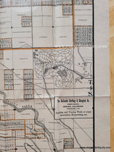 Load image into Gallery viewer, Antique-Pocket-Folding-Map-City-of-Denver-Colorado-Rollandet-Drafting-Blueprint-Company-Fifth-Edition-1899-1890s-1800s-Late-19th-Century-Maps-of-Antiquity
