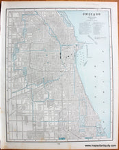 Load image into Gallery viewer, Antique-Map-City-of-Chicago-Illinois-St.-Louis-Missouri-Cities-Home-Library-and-Supply-Association-Pacific-Coast-1892-1890s-1800s-Late-19th-Century-Maps-of-Antiquity-
