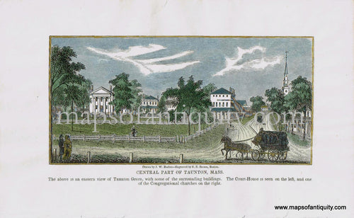 Hand-Colored-Antique-Illustration-Central-Part-of-Taunton-Mass.-c.-1840-Barber-Taunton-1800s-19th-century-Maps-of-Antiquity