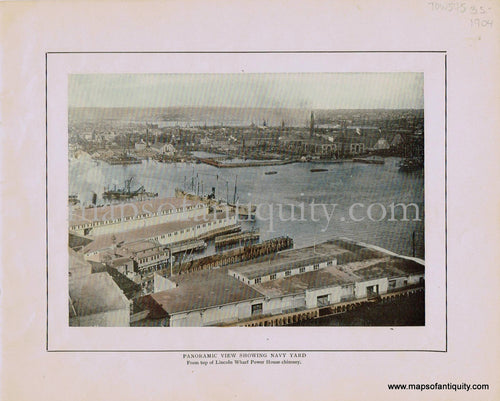 Antique-Print-Panoramic-View-Showing-Navy-Yard;-verso:-Washington-Street-1904-unknown-Boston-1900s-20th-century-Maps-of-Antiquity