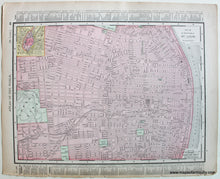 Load image into Gallery viewer, Antique-Printed-Color-Map-Map-of-the-Main-Portion-of-St.-Louis-verso:-Map-of-the-Main-Portion-of-St.-Joseph-1895-Rand-McNally-1800s-19th-century-Maps-of-Antiquity
