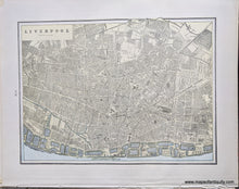 Load image into Gallery viewer, 1892 - Montreal; verso: Liverpool (England) - Antique Chart
