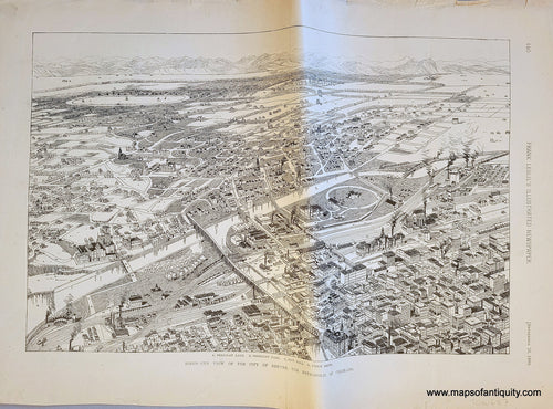 Genuine-Antique-Map-Bird's-Eye-View-of-the-City-of-Denver-the-Metropolis-of-Colorado-1889-Frank-Leslie's-Illustrated-Newspaper-Maps-Of-Antiquity