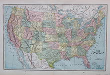 Load image into Gallery viewer, Antique-Printed-Color-Map-Map-of-The-United-States-verso:-Manitoba-and-Map-Showing-The-Acquisition-of-Territory-and-Its-Distribution-Among-Political-Divisions-1776-1886-United-States-United-States-General-1894-Cram-Maps-Of-Antiquity
