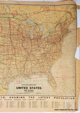 Load image into Gallery viewer, Genuine-Antique-Wall-Map-Geographical-Publishing-Company&#39;s-Presidential-Wall-Atlas-1930-Geographical-Publishing-Company-Maps-Of-Antiquity
