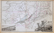 Load image into Gallery viewer, Genuine-Antique-Map-Map-of-the-South-Mountain-and-Boston-Rail-Road-Connectionsâ€¦-1876-Reading-Publishing-House-Maps-Of-Antiquity
