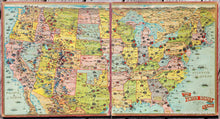 Load image into Gallery viewer, Genuine-Antique-Game-Board-Map-The-United-States-Game-1901-Parker-Brothers-Maps-Of-Antiquity
