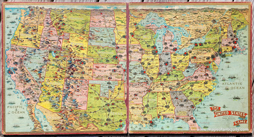 Genuine-Antique-Game-Board-Map-The-United-States-Game-1901-Parker-Brothers-Maps-Of-Antiquity