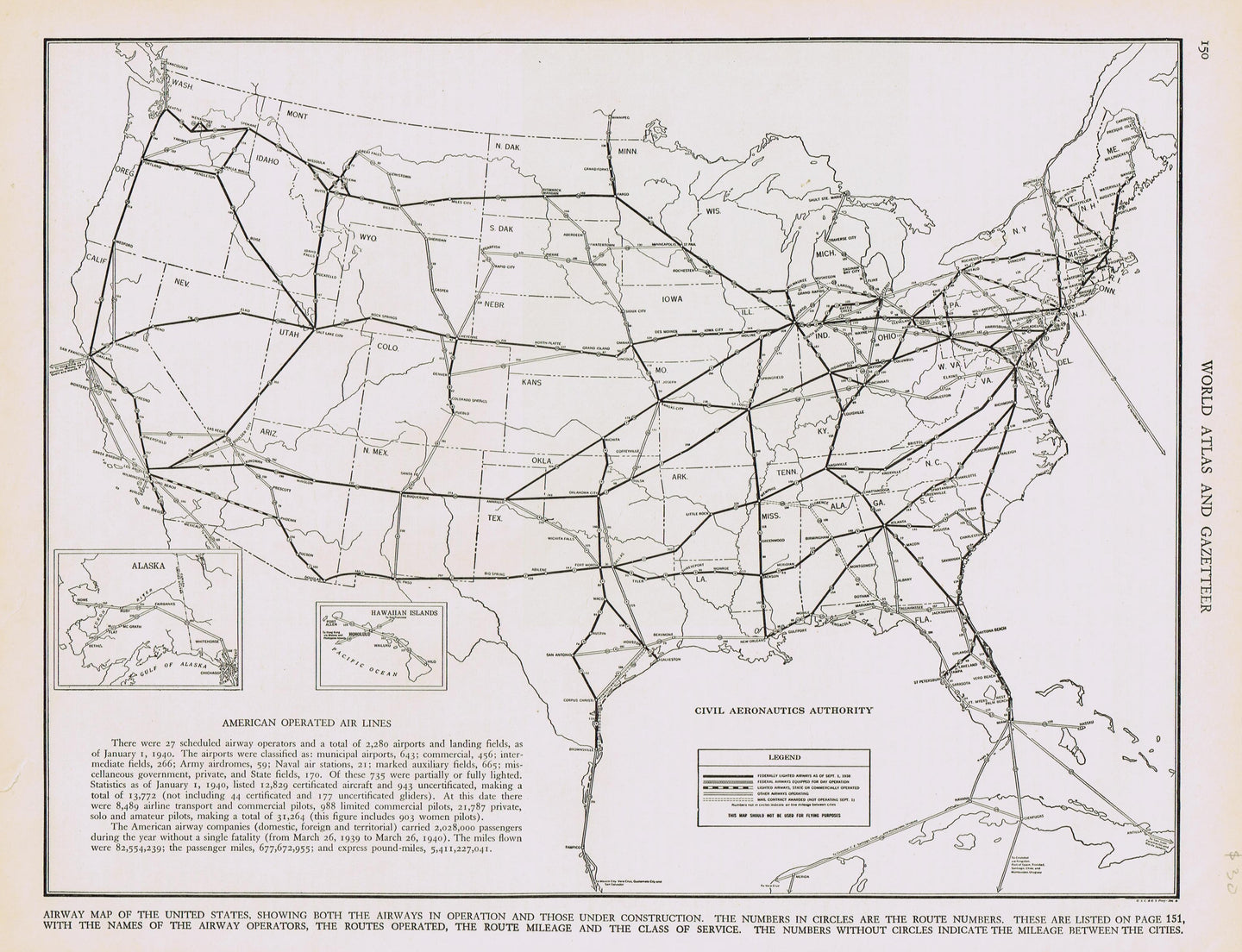 Genuine-Antique-Map-Airway-Map-of-the-United-States--1940-Rand-McNally-Maps-Of-Antiquity