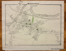 Load image into Gallery viewer, 1878 - Cambridge, Cambridge Center Jeffersonville P.O., Verso: Cambridge Borough, and Morrisville (VT) - Antique Map

