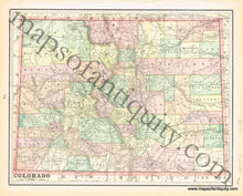 Load image into Gallery viewer, Antique-Map-Colorado
