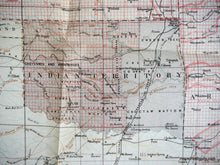Load image into Gallery viewer, 1879 - West of the Mississippi - Antique Map
