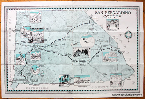 Antique-Map-San-Bernardino-County-California-Pictorial-Maps-of-Antiquity