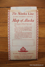 Load image into Gallery viewer, 1917 - The Alaska Line - Antique Map
