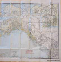 Load image into Gallery viewer, Genuine-Antique-Folding-Map-The-Rand-McNally-New-Commercial-Atlas-Map-of-Alaska-1920-Rand-McNally-Maps-Of-Antiquity
