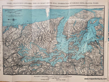 Load image into Gallery viewer, Antique-Printed-Color-Folding-Map-Birdseye-View-of-Puget-Sound-Country-and-Vicinity-1927-Puget-Sound-Navigation-Company-Maps-Of-Antiquity
