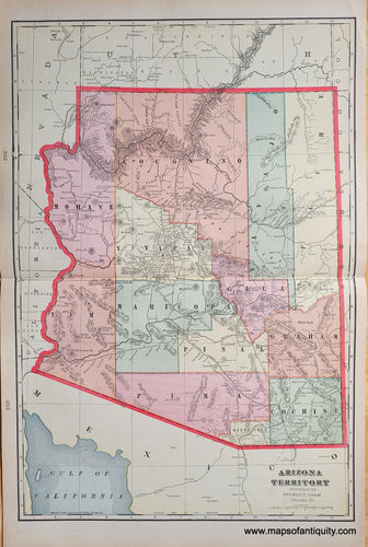 Genuine-Antique-Map-Arizona-Territory-1903-Cram-Maps-Of-Antiquity