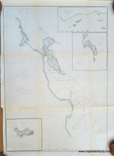 Load image into Gallery viewer, Genuine-Antique-Chart-Sketch-J-No-2-Progress-Survey-West-Coast-United-States-Sections-X-XI-From-1850-to-1855-California-Coastal-Report-1855-US-Coast-Survey-Maps-Of-Antiquity-1800s-19th-century
