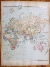 Load image into Gallery viewer, 1904 - A Chart of the World on Mercator&#39;s Projection - Antique Map
